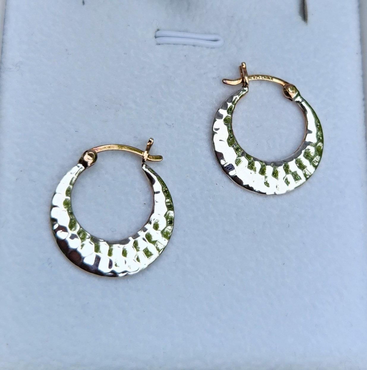 925 Sterling Silver/Gold Earrings - photo 4