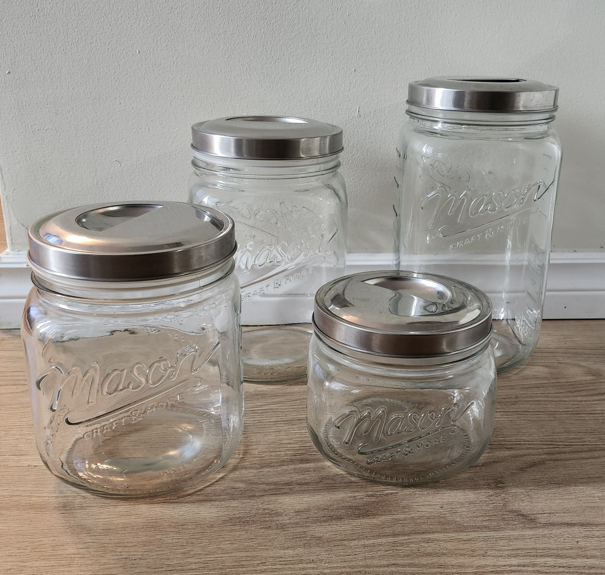 Mason Craft & More Glass Jars
