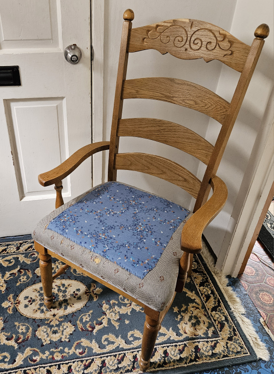 Vintage Wooden Armchair