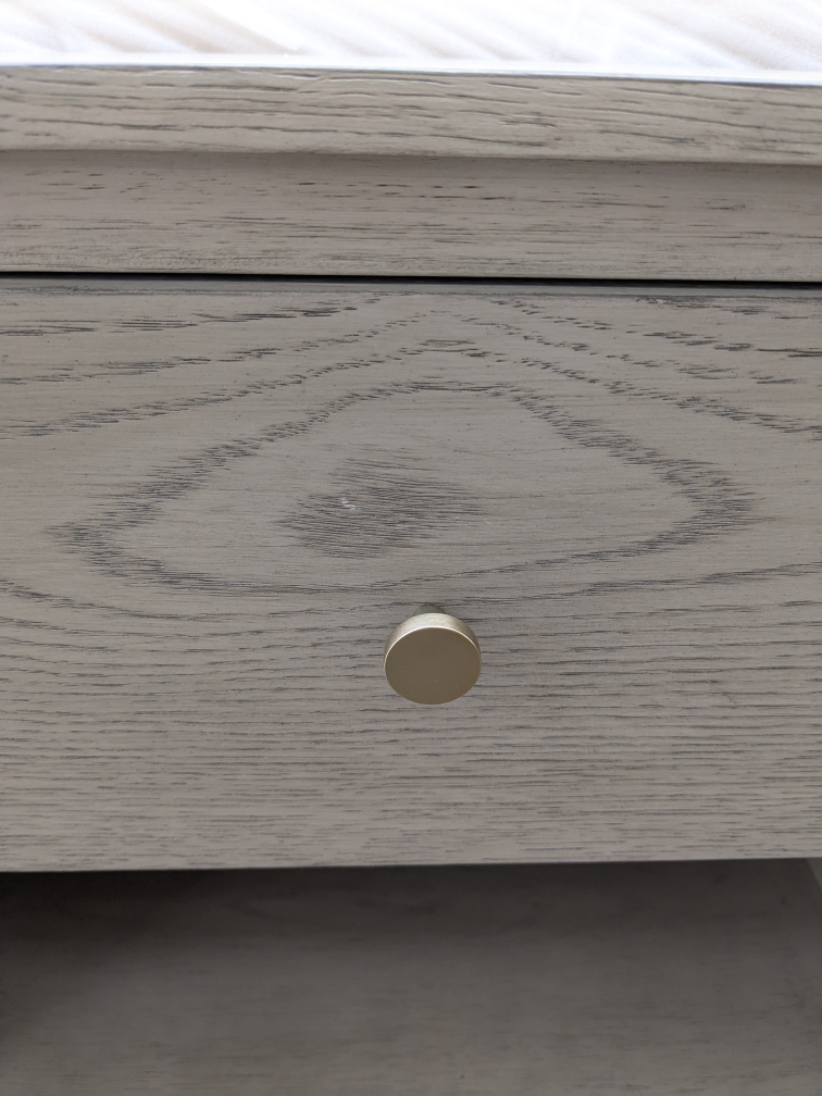 VAST Modern Nightstand Light Oak Finished - photo 5