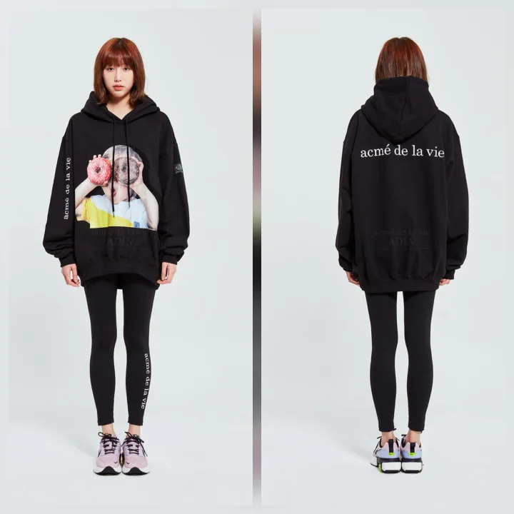 Unisex Acmé de La Vie ADLV Baby Face Hoodie Size Oversized S-L image indicator(3)