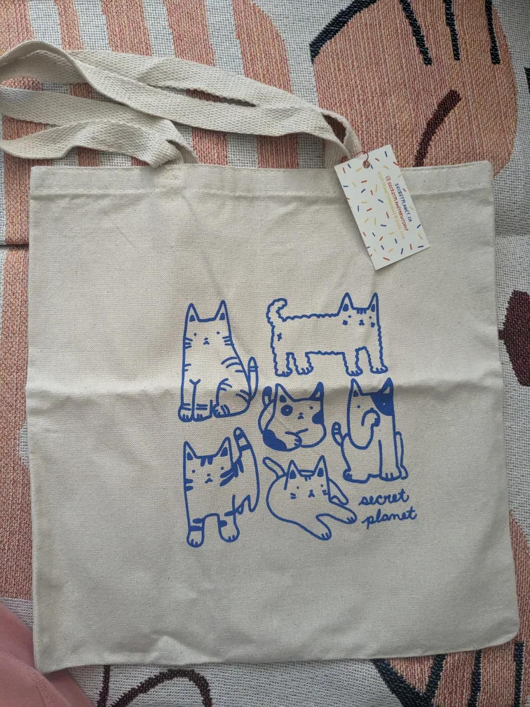 BNWT Secret Planet tote bag thumbnail