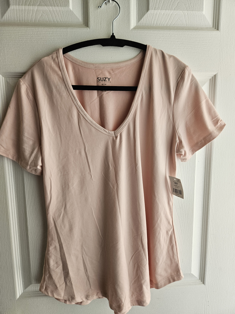 SUZY V-Neck T-Shirt, Size M - photo 4