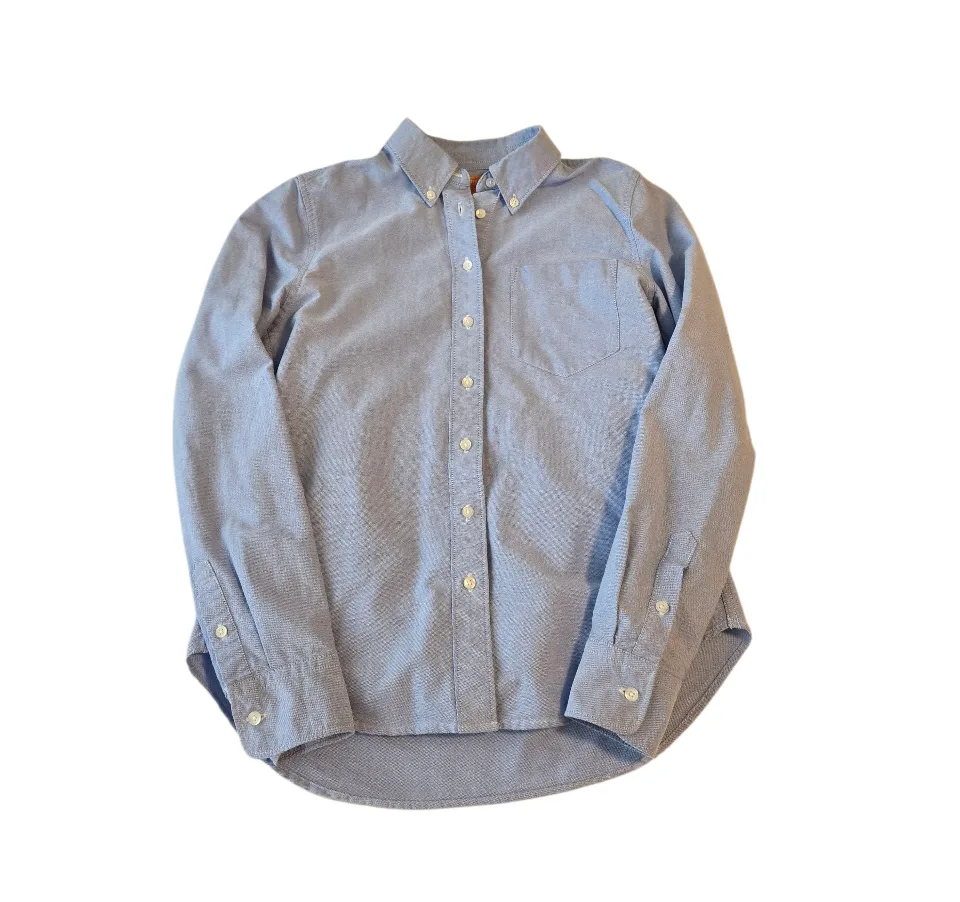 Joe Fresh Light Blue Oxford Shirt Small thumbnail