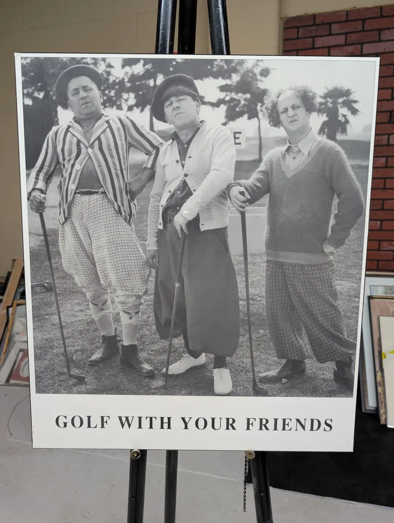 Vintage Three Stooges- "Golf with your Friends" thumbnail