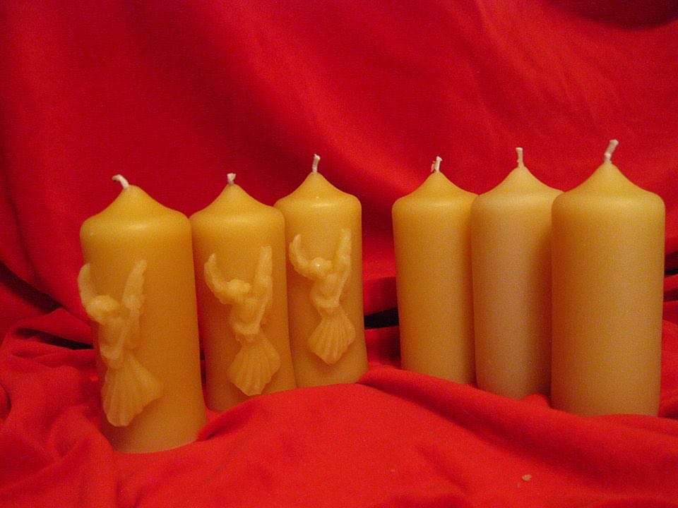 Pillar Beeswax Candles