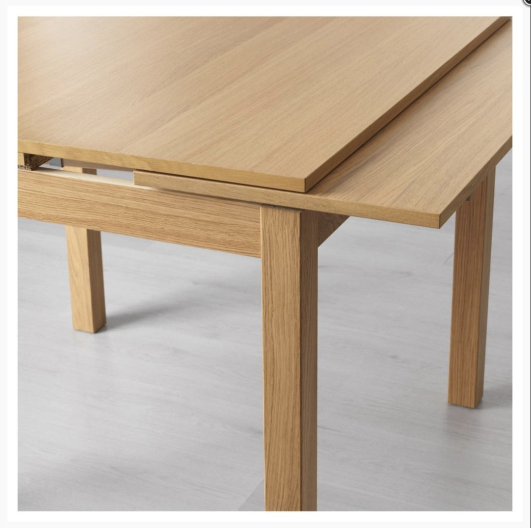 IKEA BJURSTA extendable dining table - photo 3