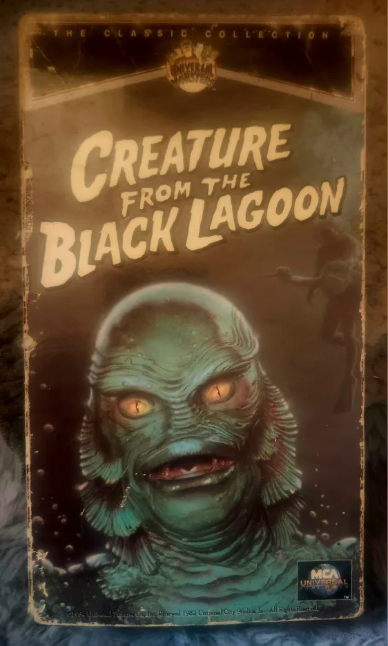 Creature From the Black Lagoon VHS Tape thumbnail