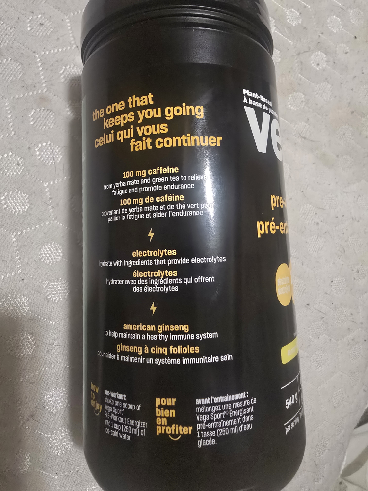 Vega Sport Pre-Workout Energizer  💚 - photo 3