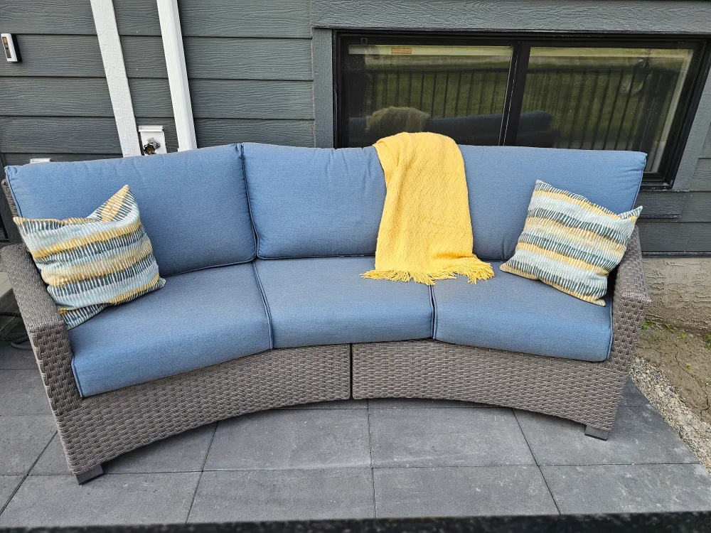 Outdoor Sofa with Cover