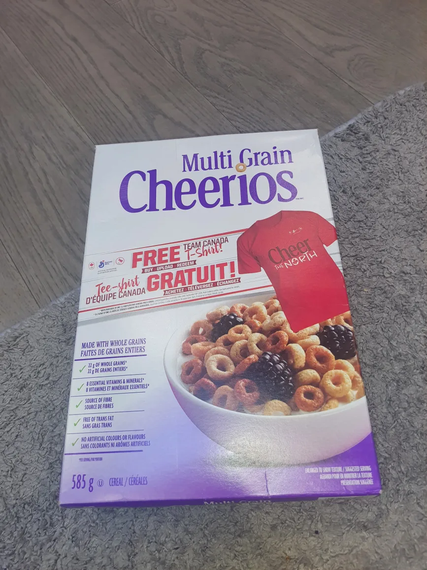Multi Grain Cheerios 585g Cereal #freecycle thumbnail