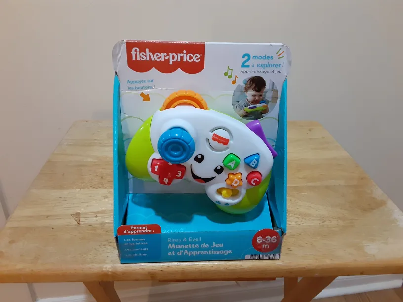 New Fisher-Price Rires & Éveil Manette de Jeu et d'Apprentissage image indicator(4)