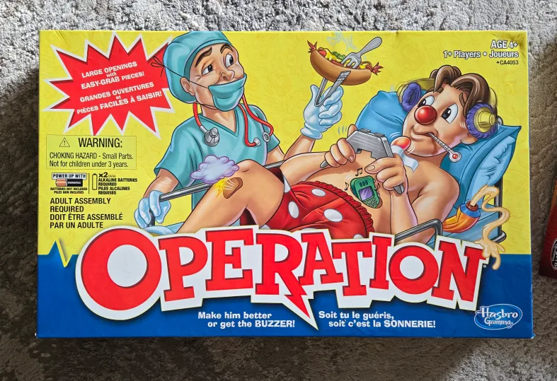 Operation Board Game thumbnail