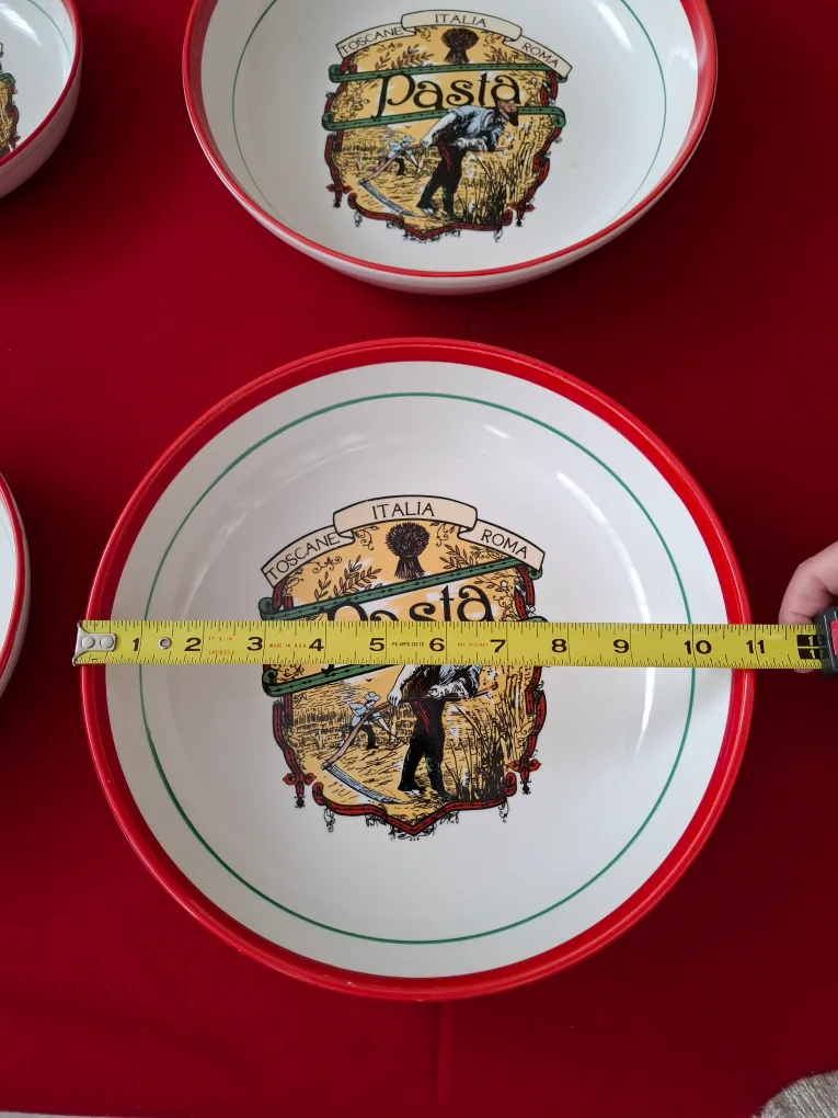 Set of Pasta Bowls - Italian Design image indicator(6)