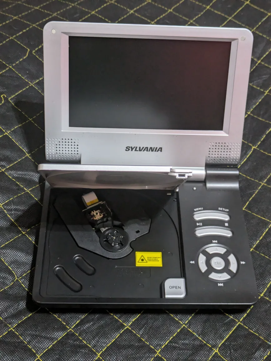 Sylvania Portable DVD Player image indicator(3)