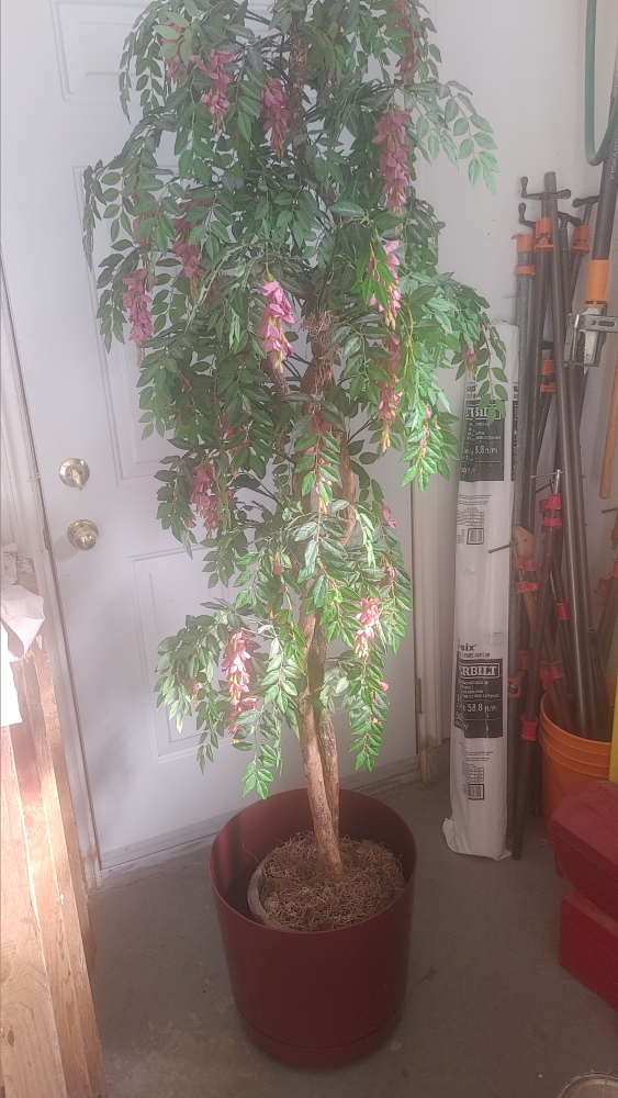 Artificial Wisteria Tree in Pot