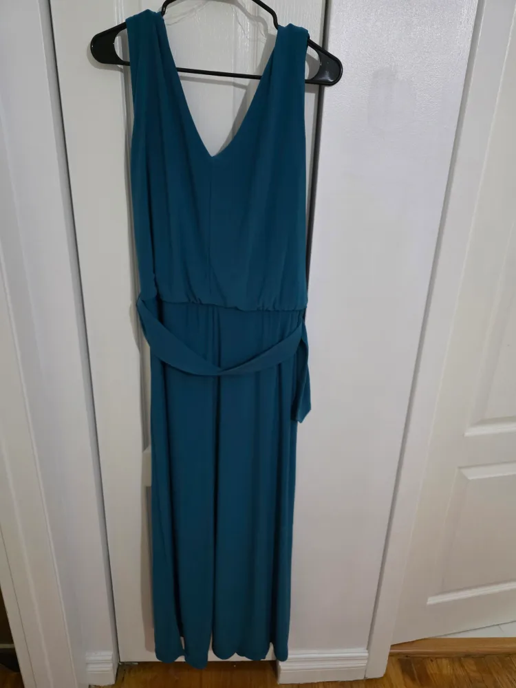 Teal Sleeveless jumpsuit image indicator(3)