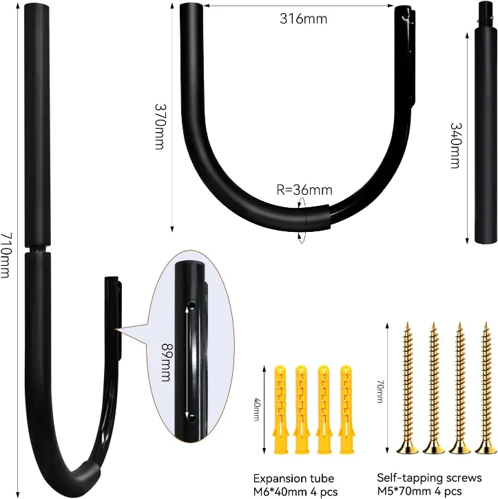 KayakTWO STONES Surfboard Rack/Surfboard Wall Mount thumbnail