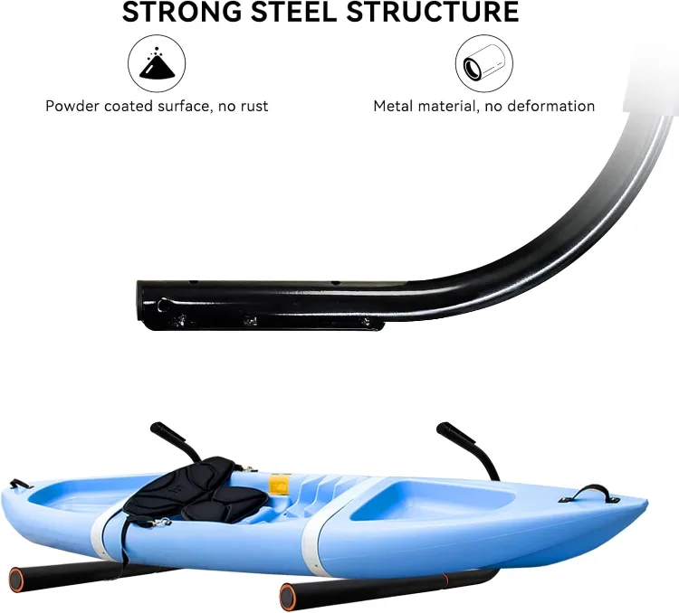 KayakTWO STONES Surfboard Rack/Surfboard Wall Mount image indicator(5)