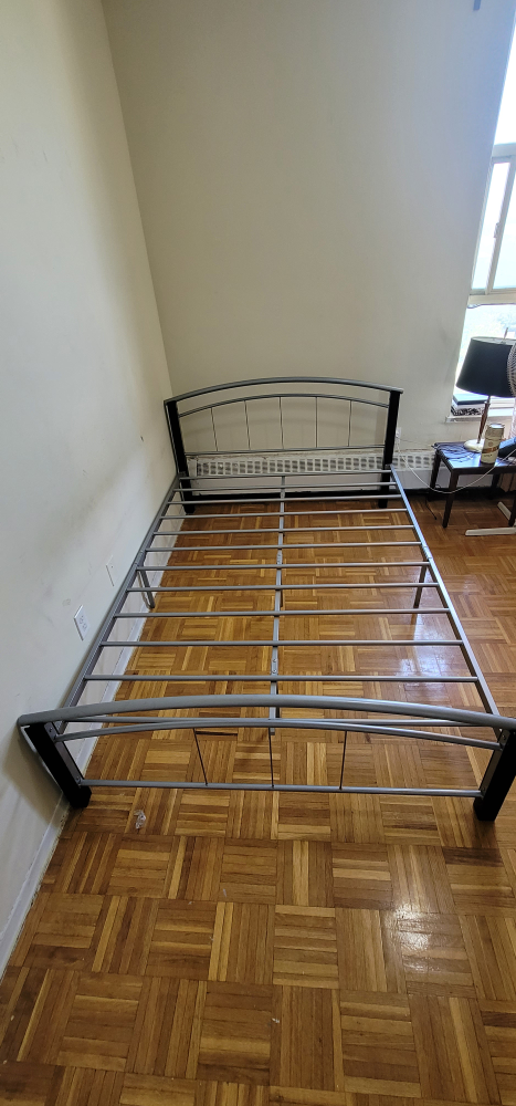 Metal Bed Frame (Box and mattress included) - photo 2