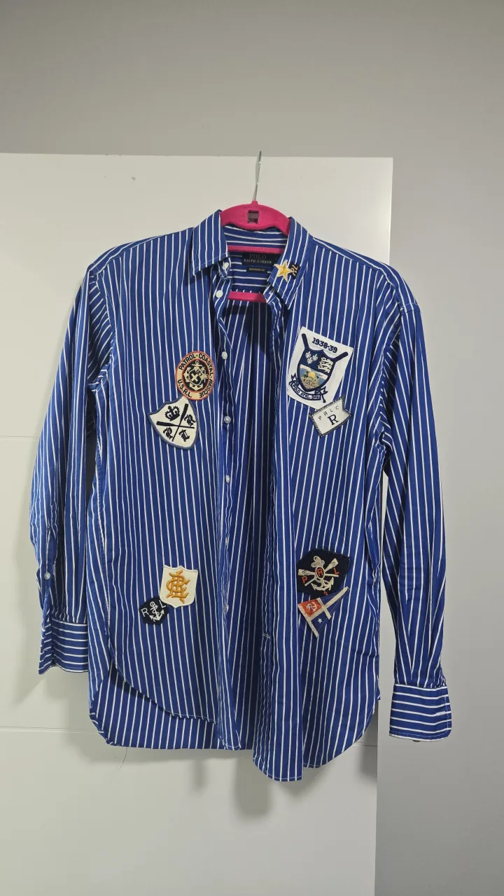 Ralph Lauren Striped Patchwork Shirt thumbnail