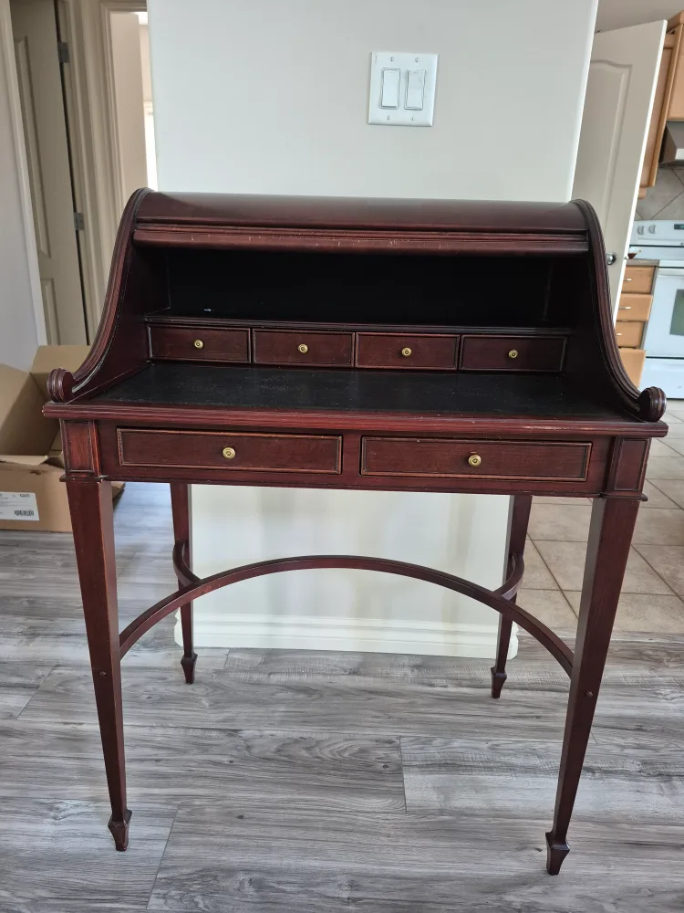 Vintage Roll Top Desk thumbnail