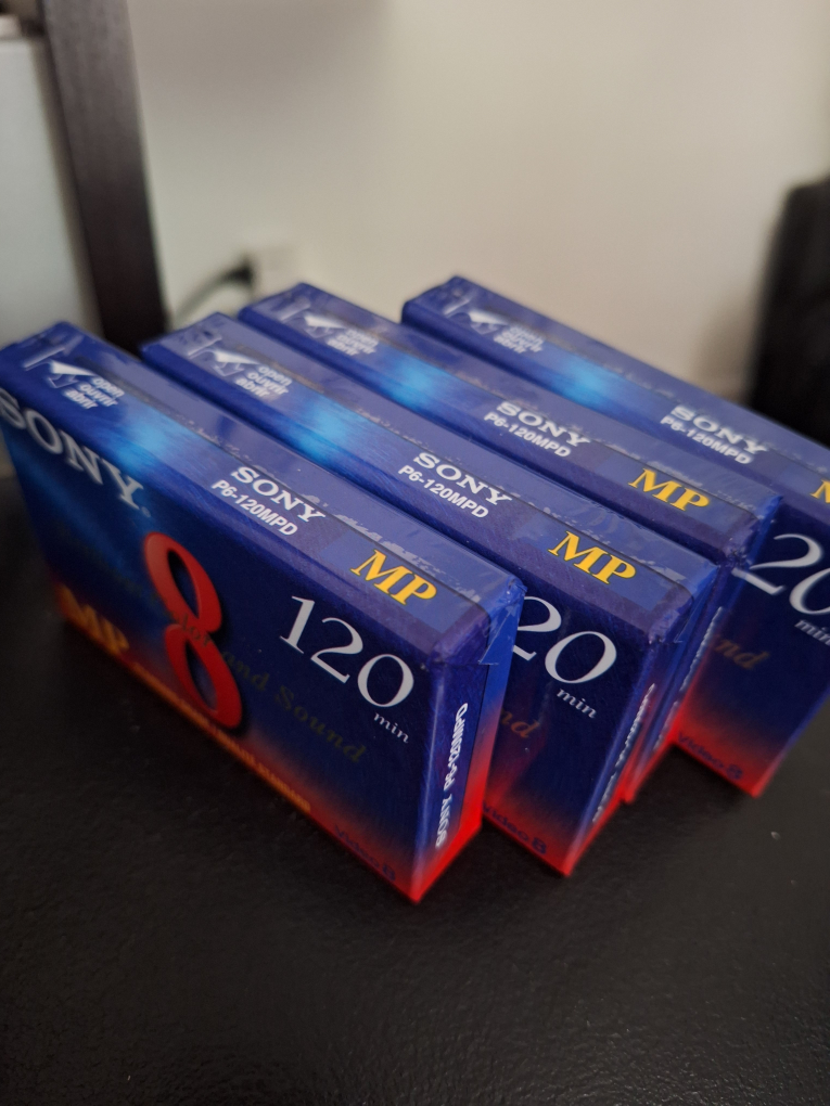 Brand New Video 8 Tapes for camcorder (Qty 4) - photo 3