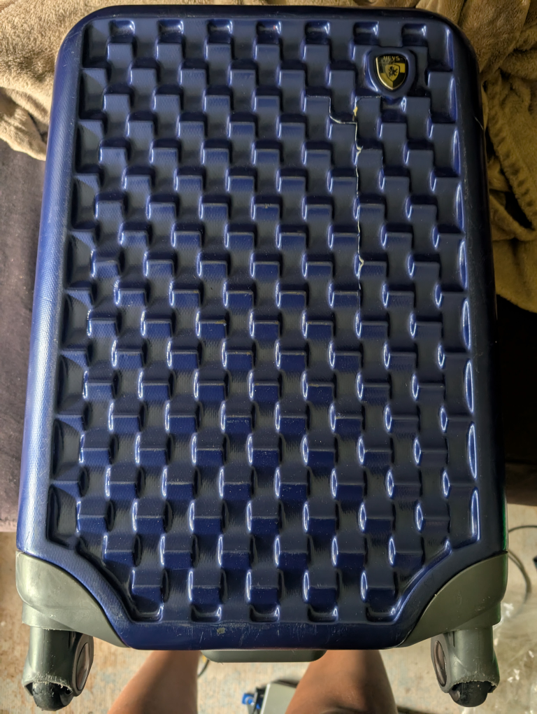 Heys Blue Carry-On Luggage #freecycle - photo 2
