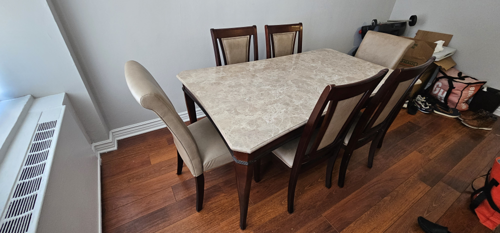 Dining Table Set with 6 Chairs - photo 2