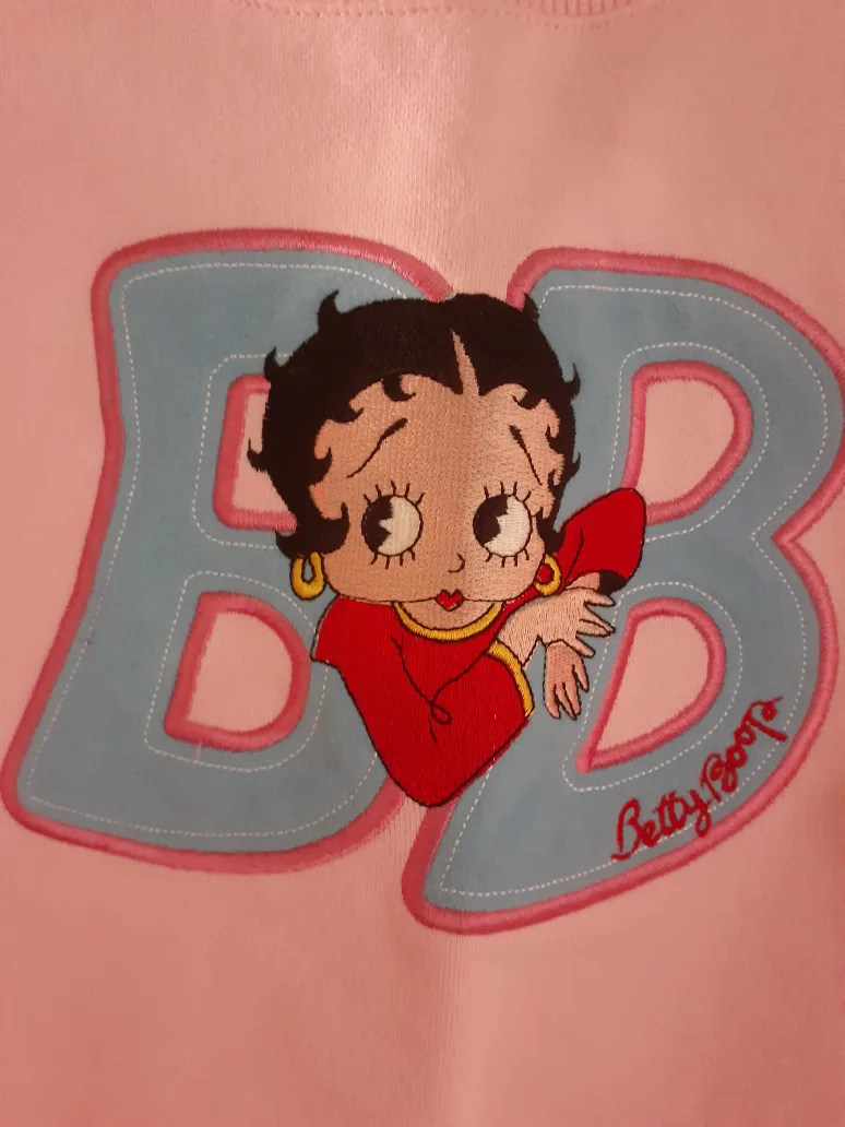 Betty Boop Pink Sweatshirt image indicator(2)