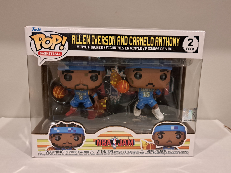 🏀🕹 Allen Iverson and Carmelo Anthony (2 Pack) Funko Pop!