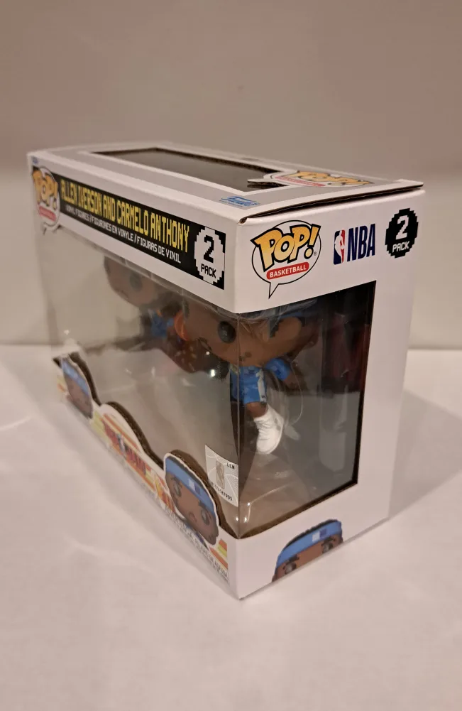 🏀🕹 Allen Iverson and Carmelo Anthony (2 Pack) Funko Pop! image indicator(2)