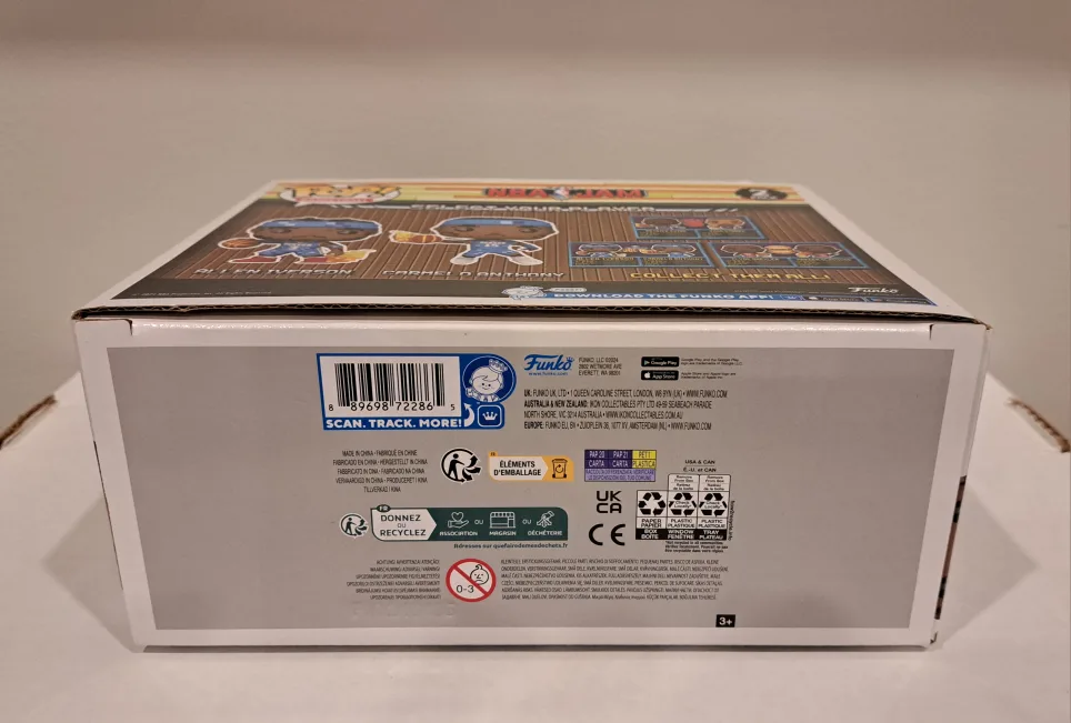 🏀🕹 Allen Iverson and Carmelo Anthony (2 Pack) Funko Pop! image indicator(5)