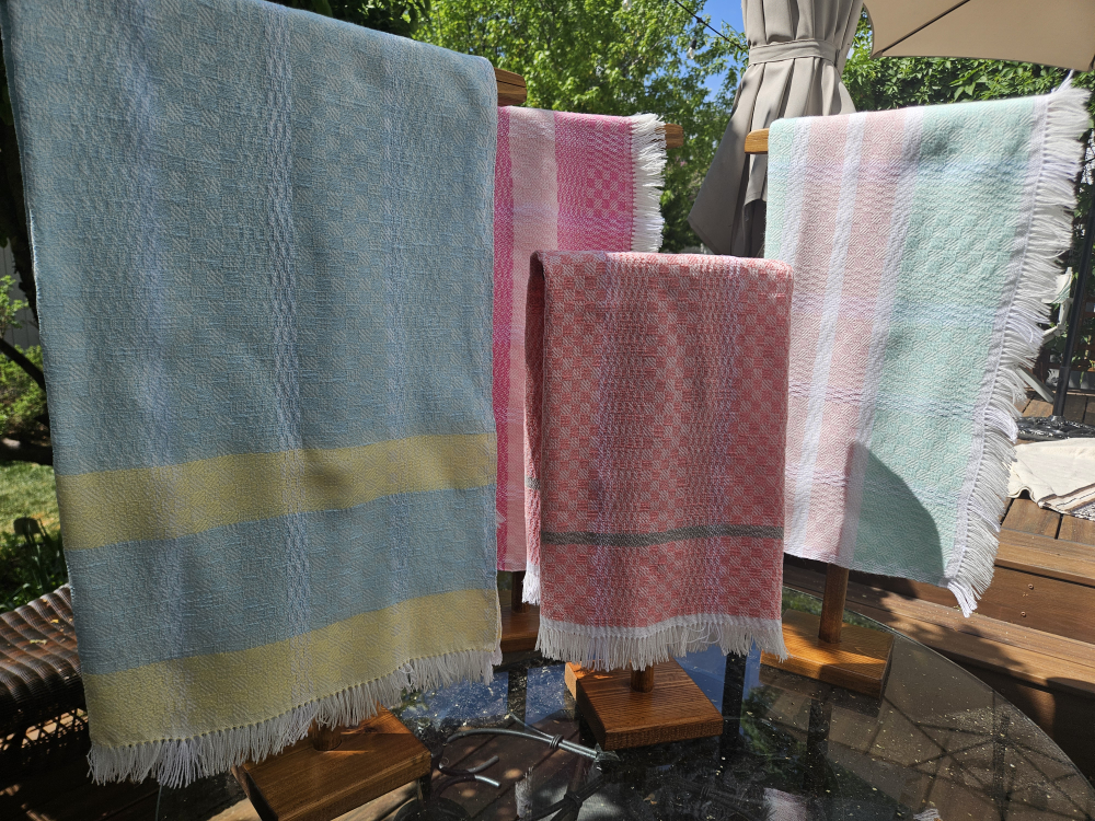 handwoven baby blanket - photo 4