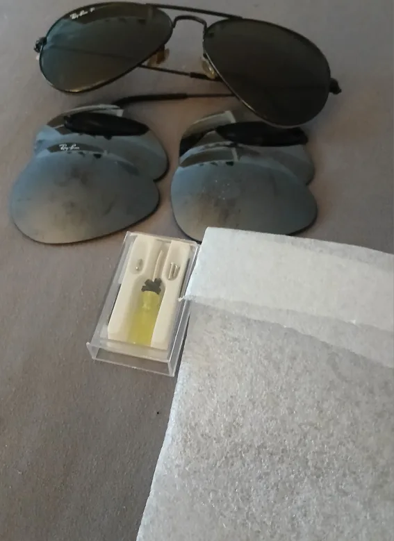 Ray-Ban P Aviator Sunglasses with Lenses & Tool thumbnail