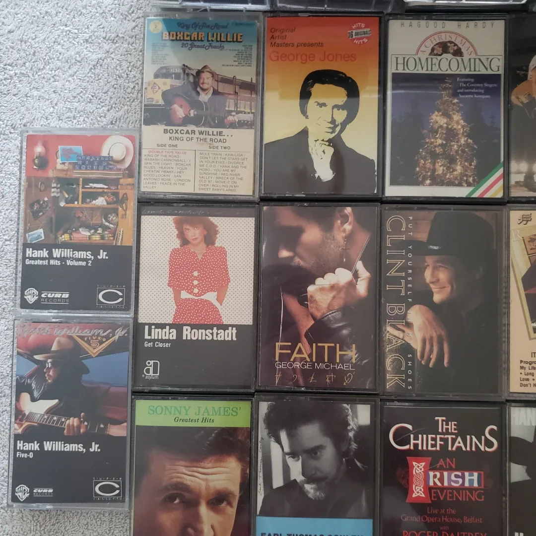 Collection of Various Cassette Tapes image indicator(5)