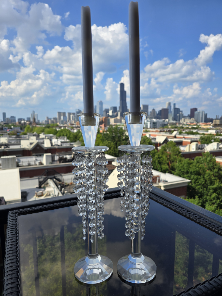 Crystal Candle Holders