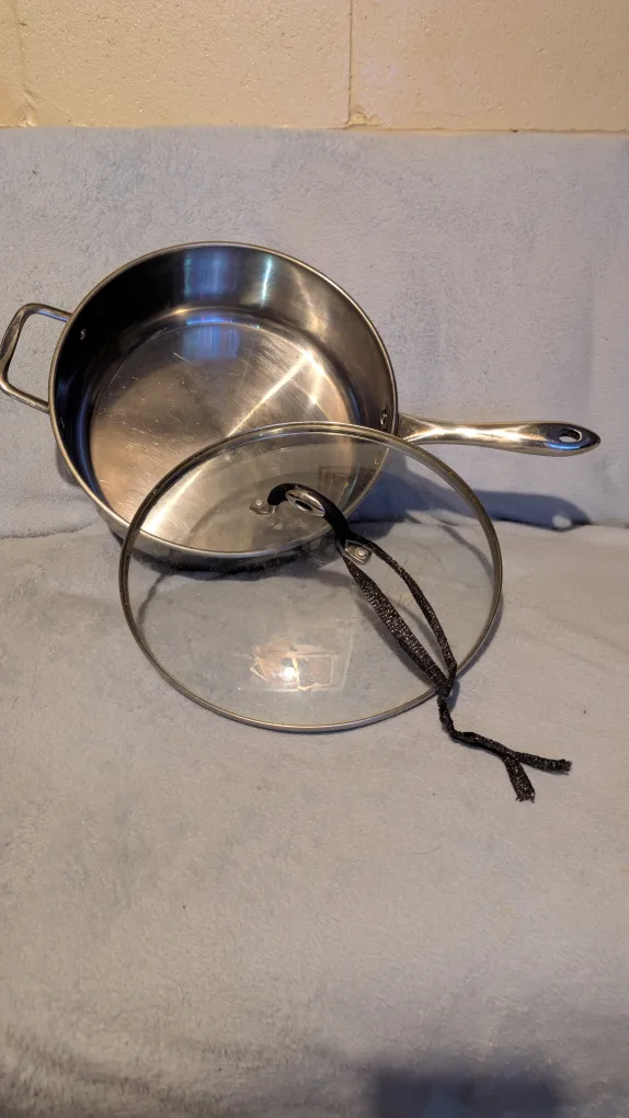 Heritage Stainless Steel Pan with Lid thumbnail