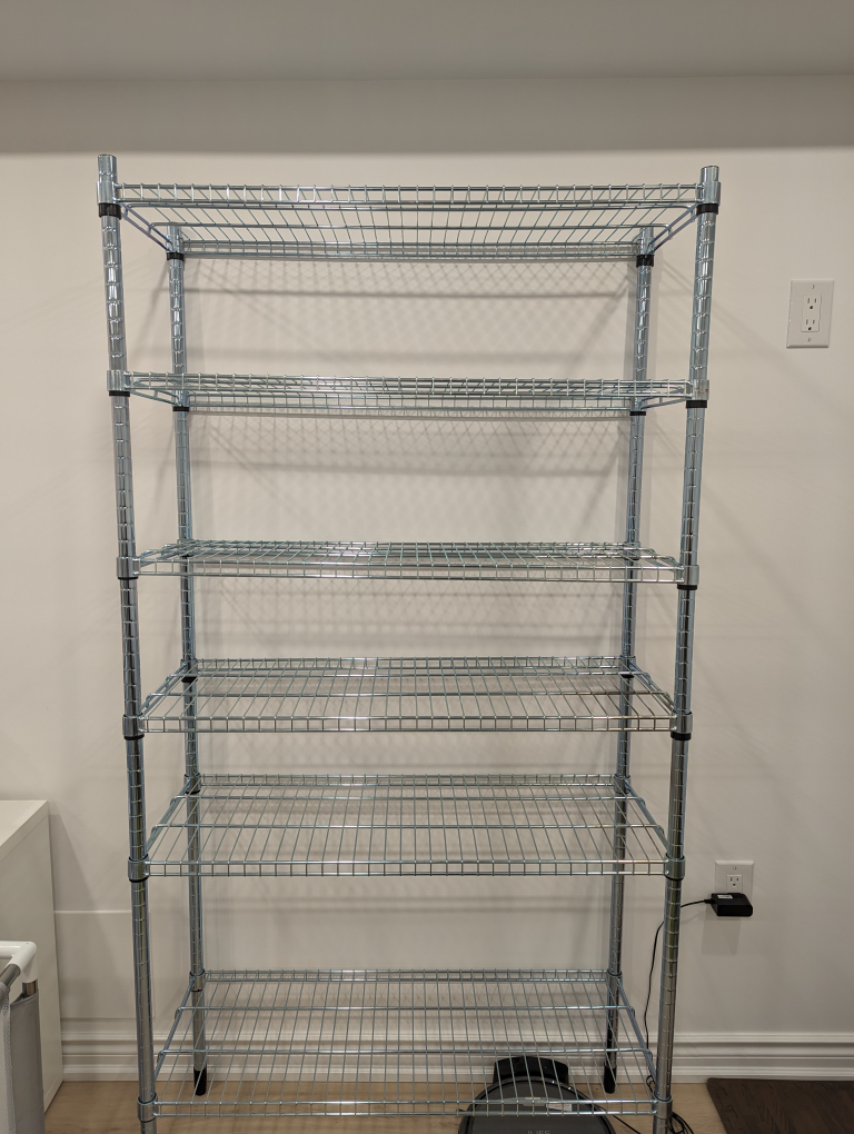 Wire Shelving Unit