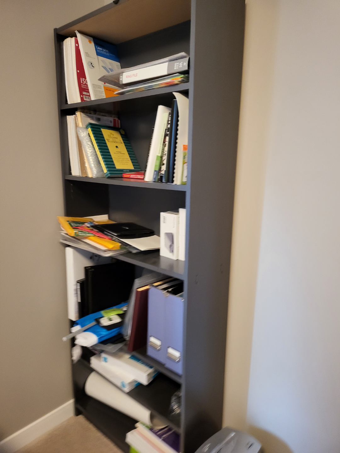 Dark Grey Bookcase - photo 2
