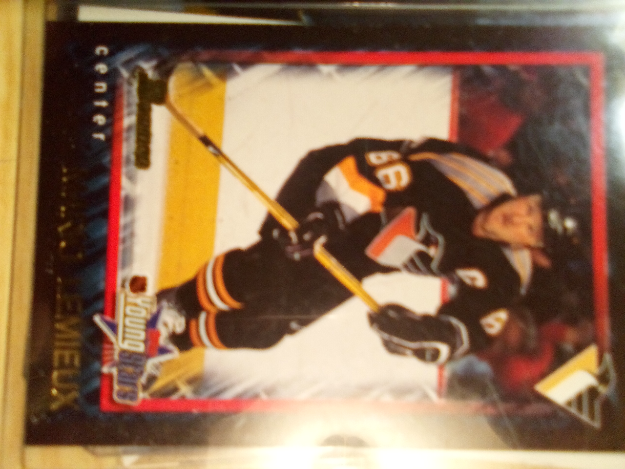 Hockey Cards - Mario Lemieux and Pittsburgh Penguins - photo 2