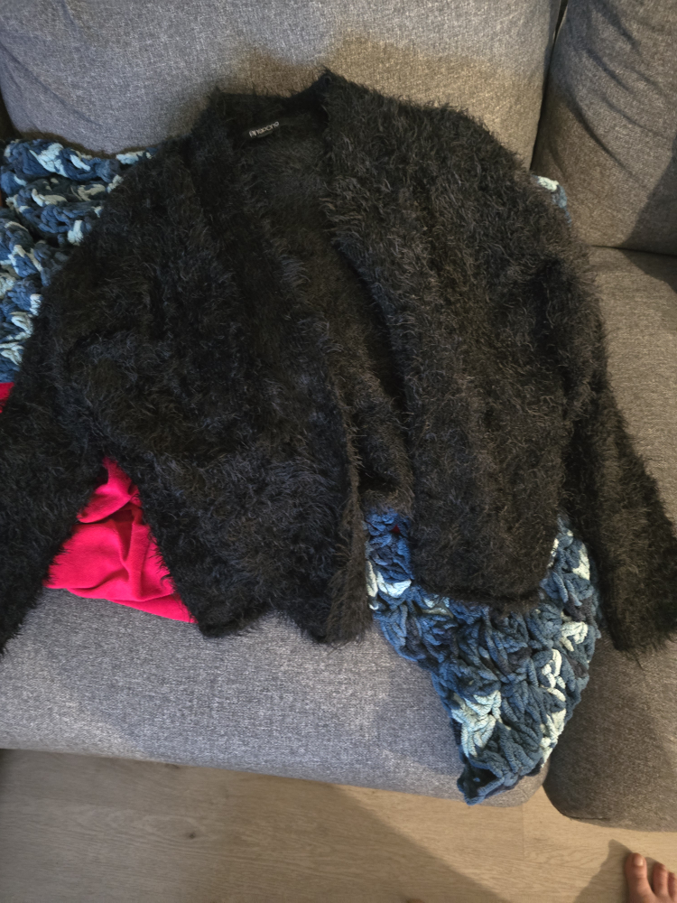Ping Pong Black Cardigan