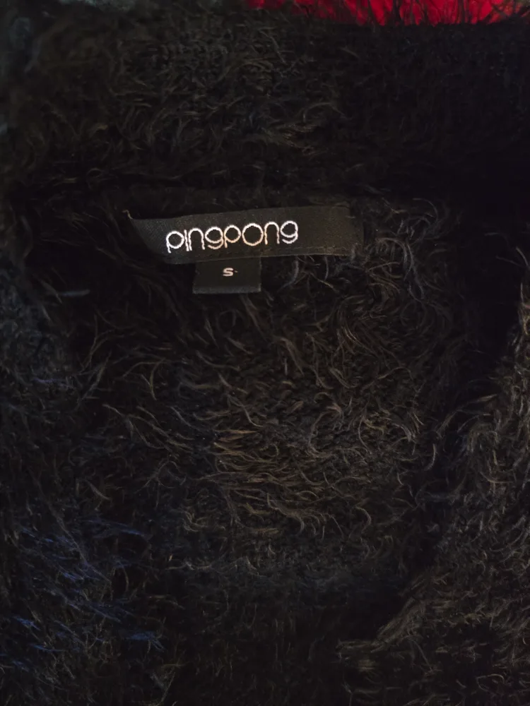 Ping Pong Black Cardigan image indicator(2)