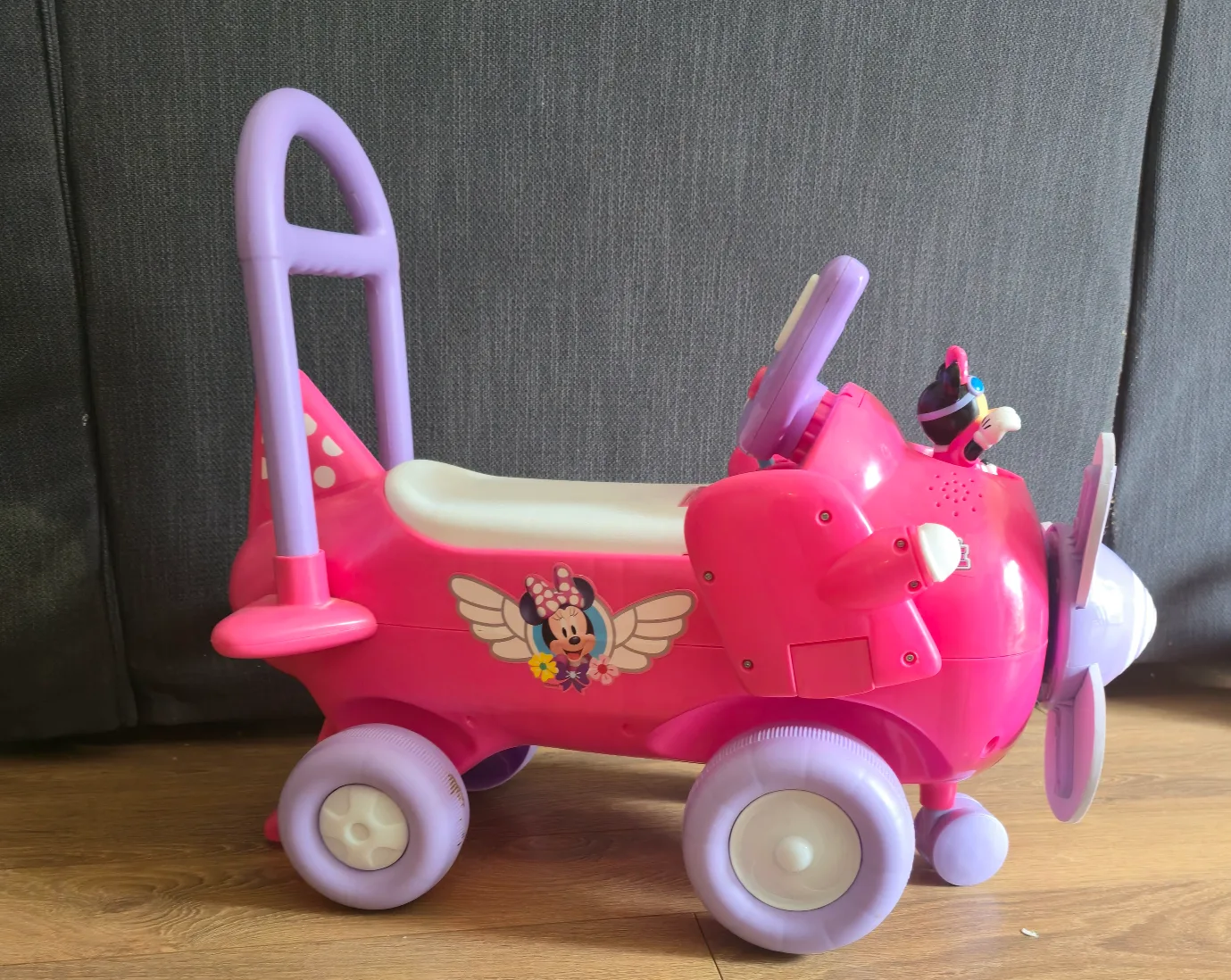Minnie Mouse Airplane Ride-On Toy thumbnail