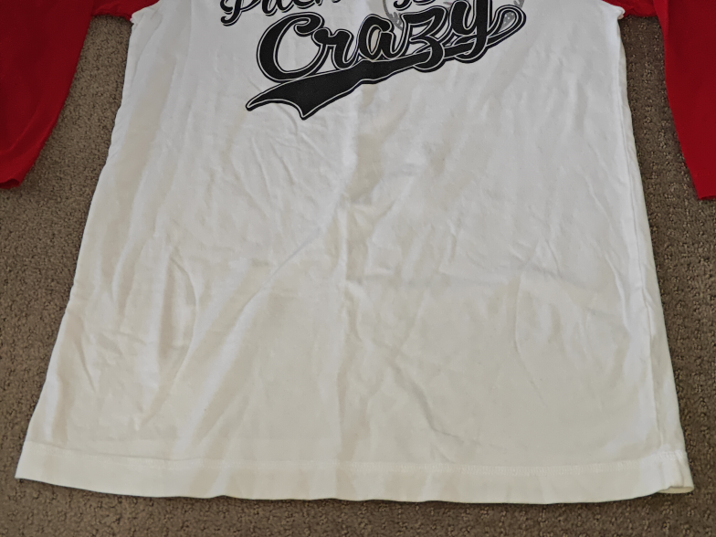 Pitches Be Crazy - Women Baseball Shirt - Size Small - photo 5