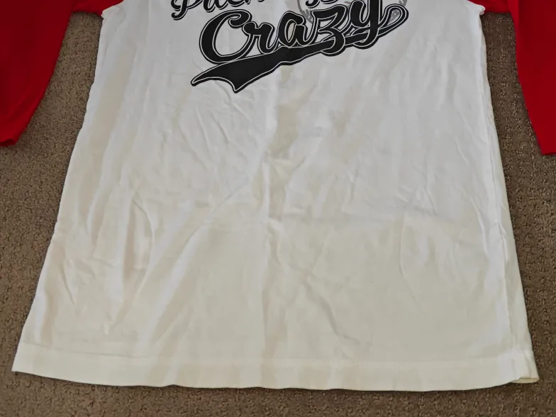 Pitches Be Crazy - Women Baseball Shirt - Size Small image indicator(5)