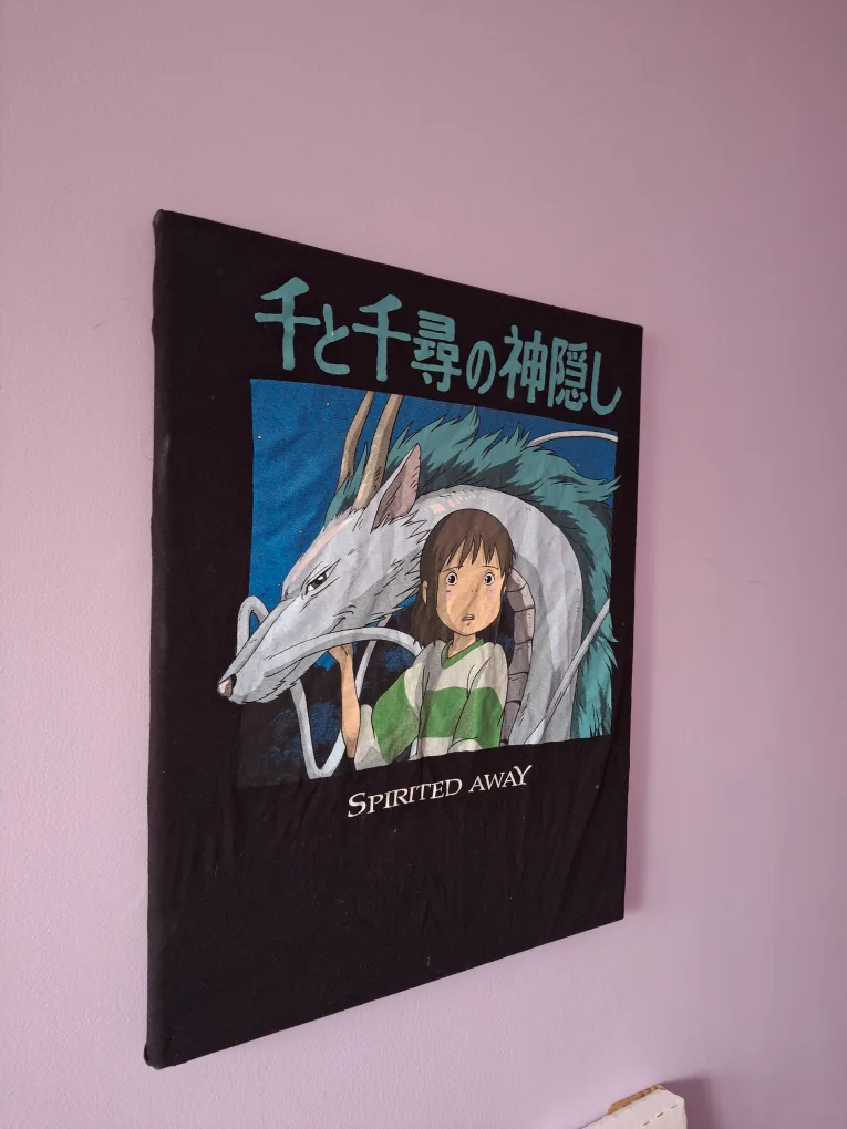 Spirited Away Graphic Tee art on canvas. image indicator(2)