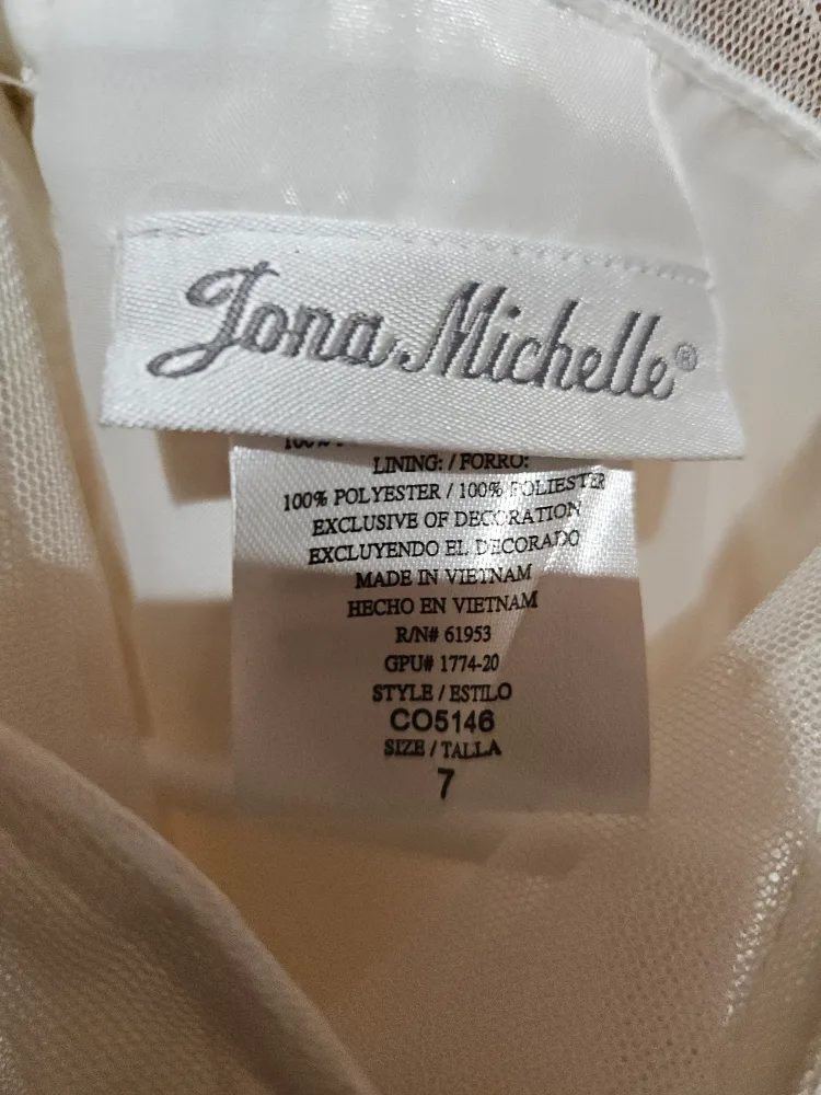Jona Michelle Girls Dress - Size 7 image indicator(4)