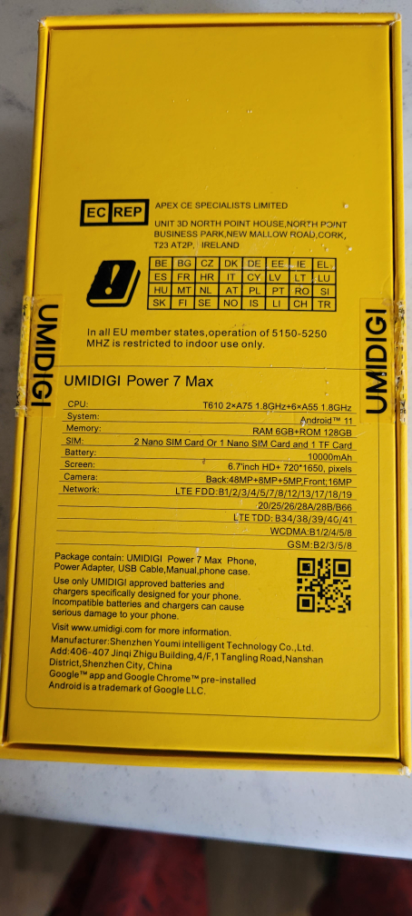 UMIDIGI Power 7 Max - Atlantic Blue - photo 3