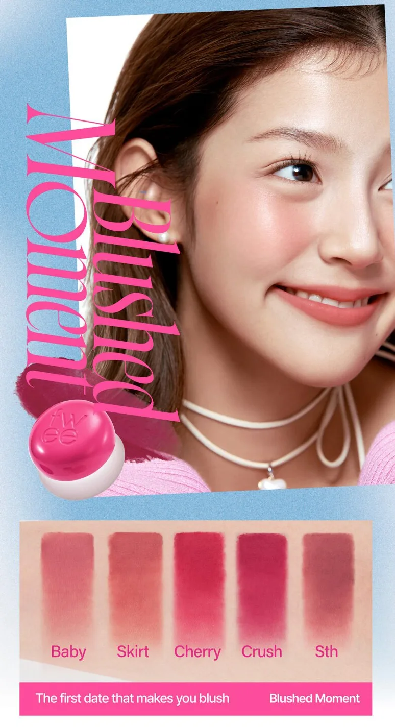 🆕fwee Lip & Cheek Blurry Pudding Pot (PK01 Baby) image indicator(6)